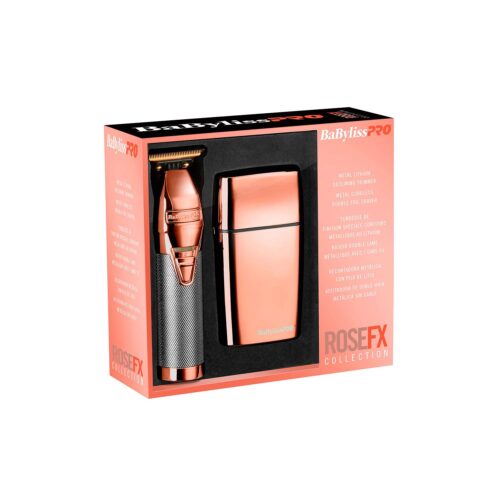 PACK ROSE FX TRIMMER + SHAVER - BABYLISS - Imagen 4