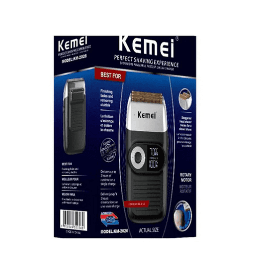 SHAVER DESVELLADORA KM-2026 - KEMEI - Imagen 2
