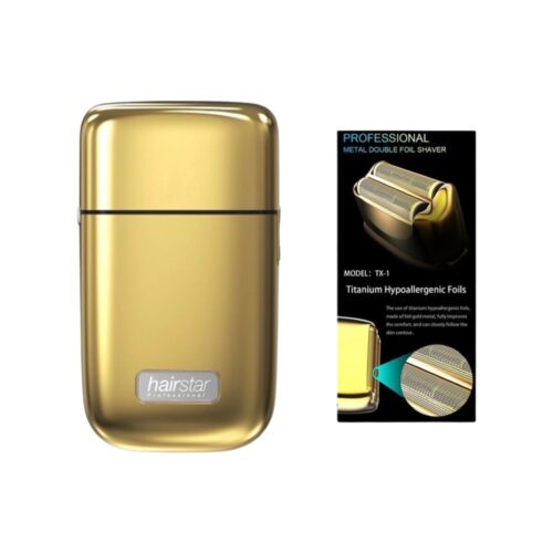 SHAVER TX1-1 GOLD - HAIRSTAR - Imagen 2