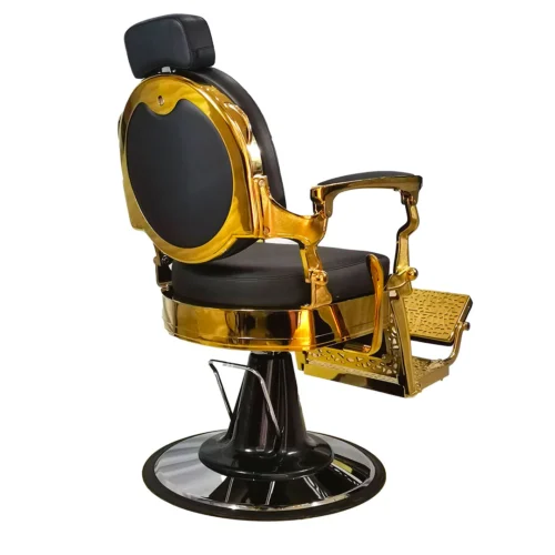 SILLÓN DE BARBERIA - EMPERADOR DORADO - Imagen 4