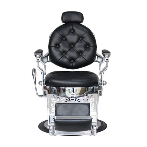 SILLÓN DE BARBERIA - EMPERADOR SILVER - Imagen 2