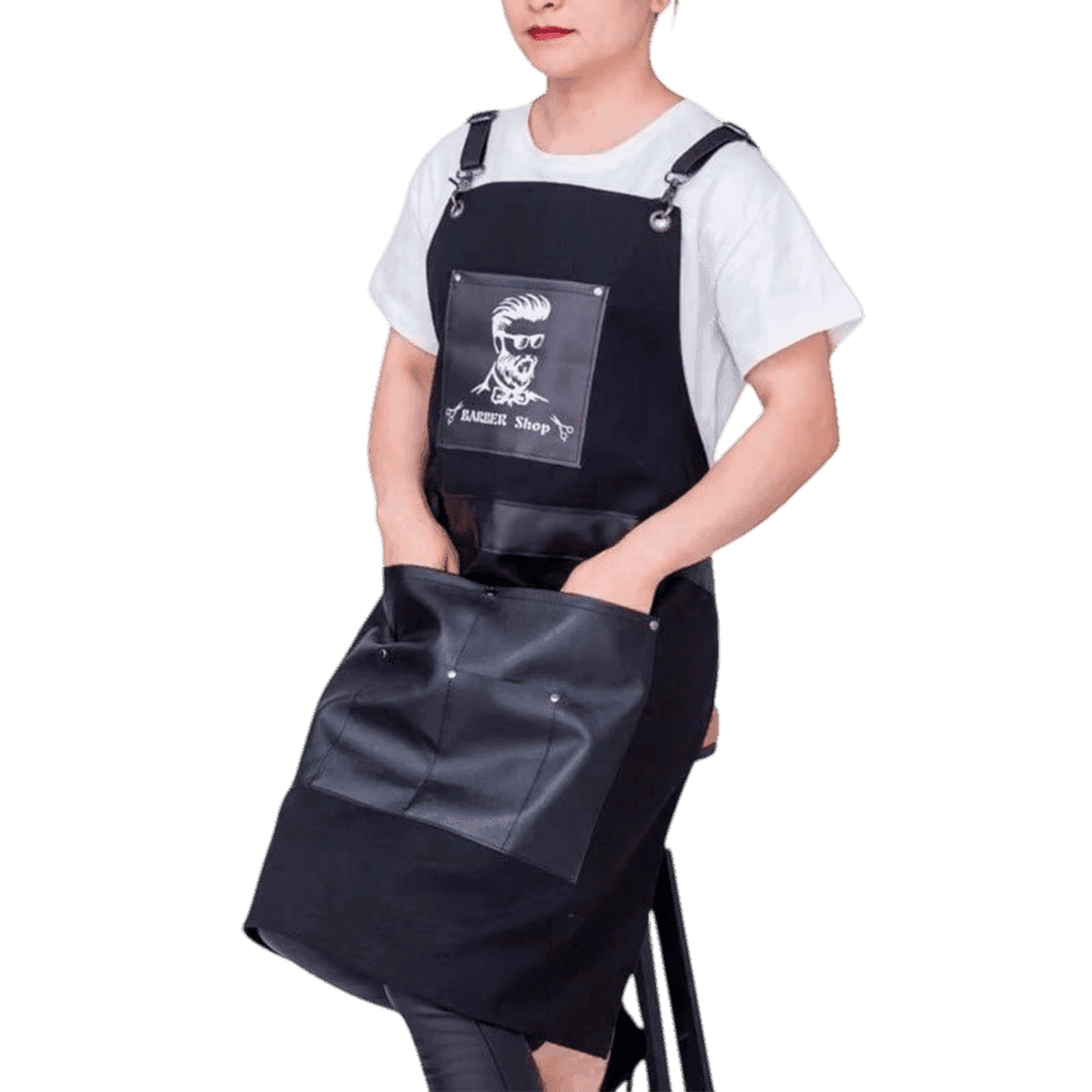 Pechera Delantal Barbería 2 DELANTAL PARA BARBERÍA PROFESIONAL - Imagen 1