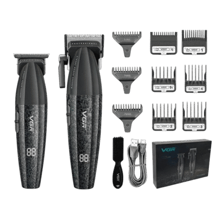COMBO BARBER V640 CLIPPER + TRIMMER BLACK - VGR