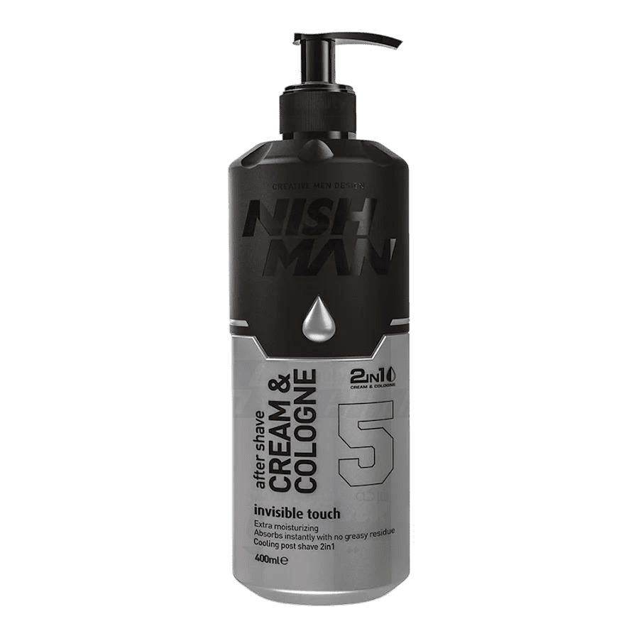 AFTER SHAVE CREMA Y COLONIA 5 INVISIBLE TOUCH - NISHMAN AFTER SHAVE CREMA Y COLONIA 5 INVISIBLE TOUCH - NISHMAN - Imagen 1