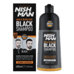SHAMPOO BLACK PARA BARBA Y CABELLO - NISHMAN